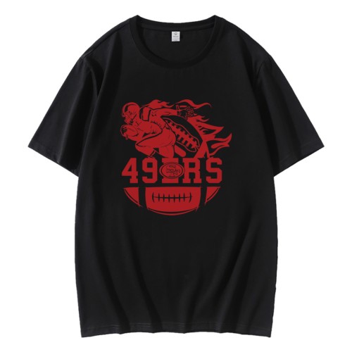 San Francisco 49ers Player Football T-Shirt San Francisco 49ers Player Football T-Shirt