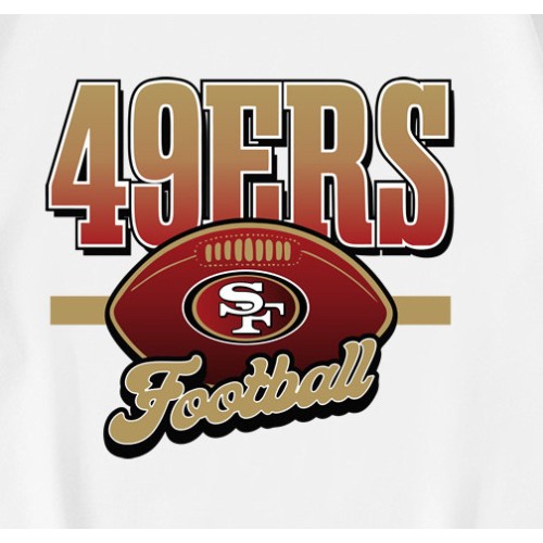 Retro 49ers Football Logo T-Shirt Retro 49ers Football Logo T-Shirt