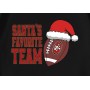 Santas Favorite Team San Francisco 49ers T-Shirt Santas Favorite Team San Francisco 49ers T-Shirt