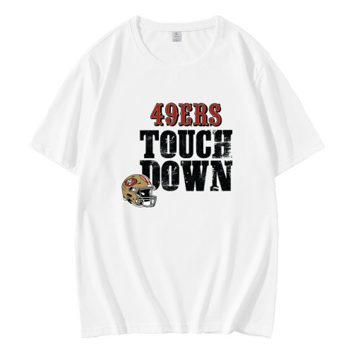 49ers Touch Down Helmet T-Shirt 49ers Touch Down Helmet T-Shirt