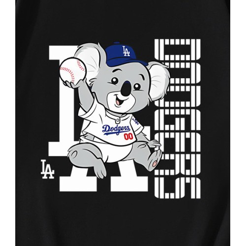 Los Angeles Dodgers Blue Baby Mascot T-Shirt Los Angeles Dodgers Blue Baby Mascot T-Shirt