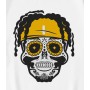 Justin Fields Skull Pittsburgh Steelers T-shirt Justin Fields Skull Pittsburgh Steelers T-shirt