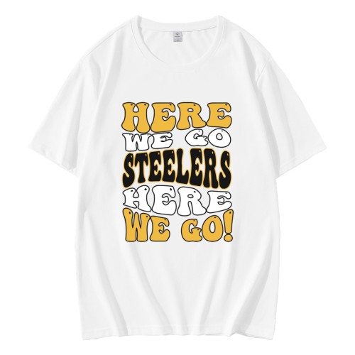Here We Go Steelers NFL Football T-Shirt Here We Go Steelers NFL Football T-Shirt