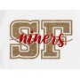 Glitter SF Niners 49ers Football T-Shirt Glitter SF Niners 49ers Football T-Shirt