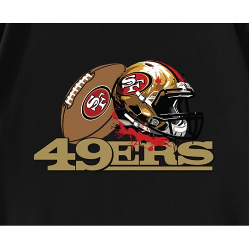 49ers Football Helmet T-Shirt 49ers Football Helmet T-Shirt