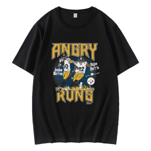 Angry Runs Pittsburgh Steelers Players T-shirt Angry Runs Pittsburgh Steelers Players T-shirt