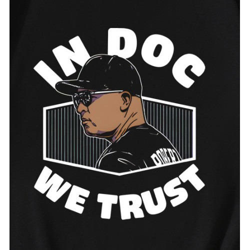 In Doc We Trust Dave Roberts Los Angeles Dodgers T-Shirt In Doc We Trust Dave Roberts Los Angeles Dodgers T-Shirt