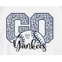 Go Yankees Baseball Team Leopard T-Shirt