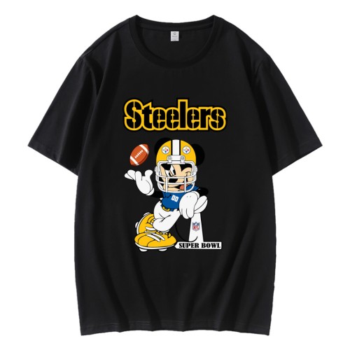 Mickey Mouse Pittsburgh Steelers Football Super Bowl T-shirt Mickey Mouse Pittsburgh Steelers Football Super Bowl T-shirt