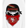 Retro San Francisco 49ers Skull T-Shirt
