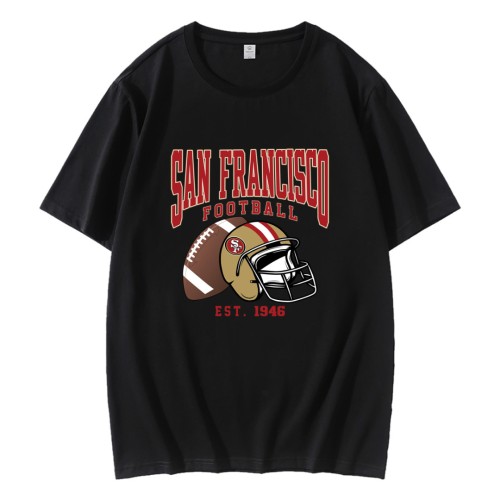 San Francisco 49ers 1946 Football Helmet T-Shirt San Francisco 49ers 1946 Football Helmet T-Shirt