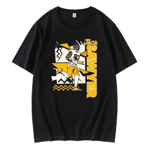 Retro 90S Jack Sawyer Pittsburgh Steelers Football  T-shirt