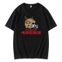 San Francisco 49ers Helmet Deer Antlers T-Shirt San Francisco 49ers Helmet Deer Antlers T-Shirt
