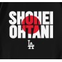 MLB Shohei Ohtani Los Angeles Dodgers Player T-Shirt MLB Shohei Ohtani Los Angeles Dodgers Player T-Shirt