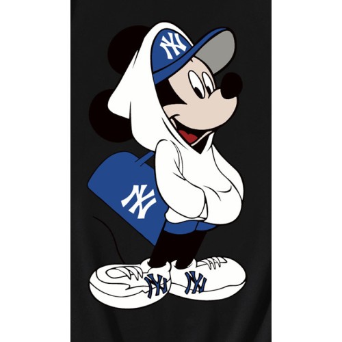 Cute Mickey Mouse New York Yankees T-Shirt Cute Mickey Mouse New York Yankees T-Shirt